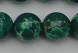 CDE2086 15.5 inches 22mm round dyed sea sediment jasper beads