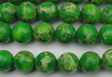 CDE2221 15.5 inches 6mm round dyed sea sediment jasper beads