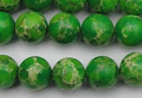 CDE2223 15.5 inches 10mm round dyed sea sediment jasper beads