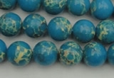 CDE2233 15.5 inches 8mm round dyed sea sediment jasper beads