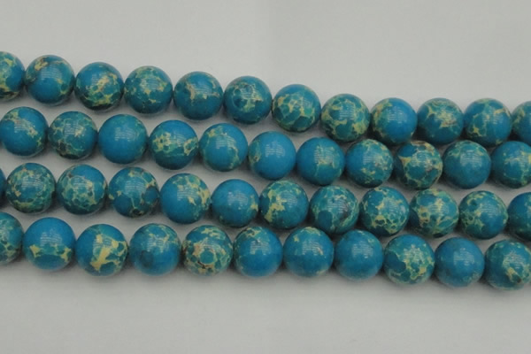 CDE2239 15.5 inches 20mm round dyed sea sediment jasper beads