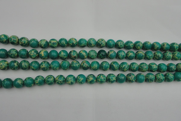 CDE2243 15.5 inches 6mm round dyed sea sediment jasper beads