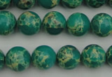 CDE2244 15.5 inches 8mm round dyed sea sediment jasper beads