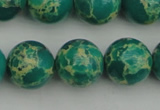 CDE2247 15.5 inches 14mm round dyed sea sediment jasper beads