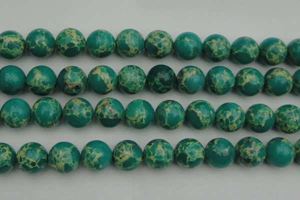 CDE2250 15.5 inches 20mm round dyed sea sediment jasper beads