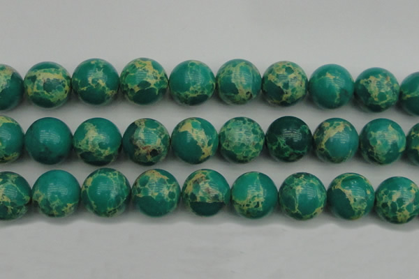 CDE2251 15.5 inches 22mm round dyed sea sediment jasper beads