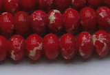 CDE2622 15.5 inches 15*20mm rondelle dyed sea sediment jasper beads