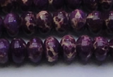 CDE2637 15.5 inches 13*18mm rondelle dyed sea sediment jasper beads