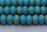 CDE2643 15.5 inches 10*14mm rondelle dyed sea sediment jasper beads