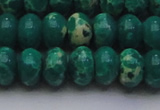 CDE2678 15.5 inches 15*20mm rondelle dyed sea sediment jasper beads