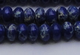 CDE2684 15.5 inches 12*16mm rondelle dyed sea sediment jasper beads