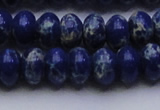 CDE2685 15.5 inches 13*18mm rondelle dyed sea sediment jasper beads