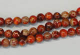 CDE491 15.5 inches 6mm round dyed sea sediment jasper beads