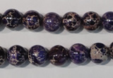 CDE696 15.5 inches 10mm round dyed sea sediment jasper beads