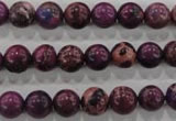 CDE832 15.5 inches 8mm round dyed sea sediment jasper beads wholesale