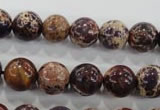 CDE844 15.5 inches 12mm round dyed sea sediment jasper beads wholesale