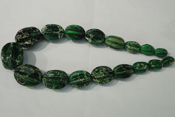 CDE967 10*15mm - 24*33mm star fruit shaped dyed sea sediment jasper beads