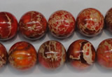 CDI495 15.5 inches 14mm round dyed imperial jasper beads