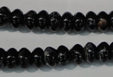 CDI686 15.5 inches 6*10mm rondelle dyed imperial jasper beads