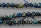 CDI811 15.5 inches 6mm round dyed imperial jasper beads wholesale