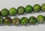 CDI921 15.5 inches 10mm round dyed imperial jasper beads