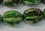 CDI966 15.5 inches 18*25mm star fruit shaped dyed imperial jasper beads