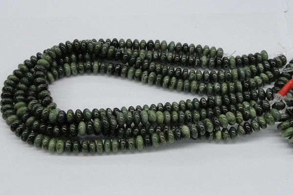 CDJ03 15.5 inches 5*10mm rondelle Canadian jade beads wholesale