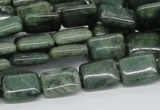 CDJ05 15.5 inches 10*14mm rectangle Canadian jade beads wholesale