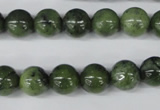 CDJ100 15.5 inches 10mm round Canadian jade beads wholesale