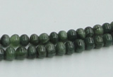 CDJ11 15.5 inches 4*6mm rondelle Canadian jade beads wholesale