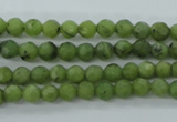 CDJ137 15.5 inches 4mm faceted round Canadian jade beads wholesale