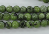 CDJ139 15.5 inches 6mm round Canadian jade beads wholesale