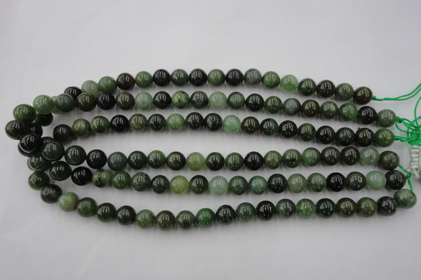 CDJ252 15.5 inches 8mm round Canadian jade beads wholesale