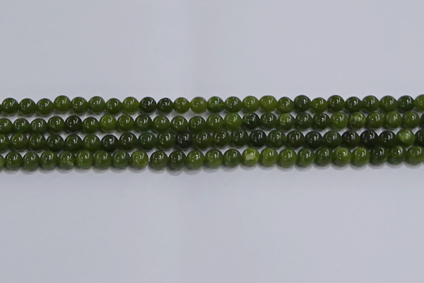 CDJ271 15.5 inches 6mm round Canadian jade beads wholesale