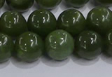 CDJ274 15.5 inches 12mm round Canadian jade beads wholesale