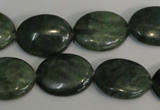 CDJ28 15.5 inches 15*20mm oval Canadian jade beads wholesale