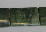 CDJ36 15.5 inches 25*35mm flat tube Canadian jade beads wholesale