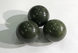 CDN1169 30mm round jasper decorations wholesale