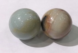 CDN1253 40mm round amazonite decorations wholesale