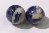 CDN1254 40mm round sodalite decorations wholesale