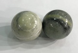 CDN1303 40mm round jasper decorations wholesale