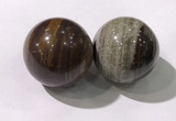 CDN1308 40mm round jasper decorations wholesale