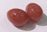 CDN1336 35*45mm egg-shaped cherry quartz decorations wholesale