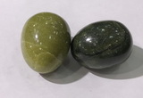 CDN1355 35*45mm egg-shaped Canadian jade decorations wholesale