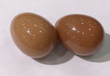 CDN1358 35*45mm egg-shaped red aventurine decorations wholesale