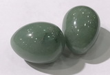 CDN1360 35*45mm egg-shaped green aventurine decorations wholesale