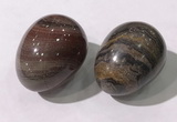 CDN1384 35*45mm egg-shaped jasper decorations wholesale