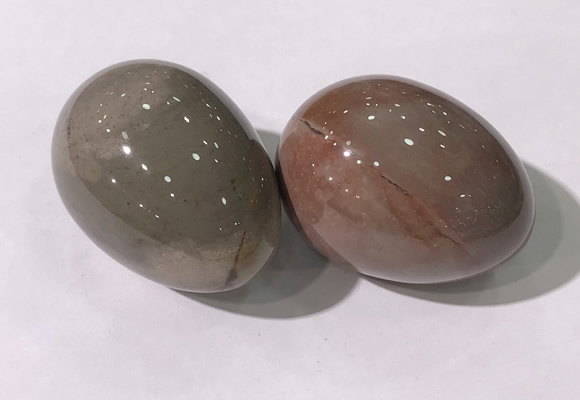 CDN1386 35*45mm egg-shaped jasper decorations wholesale