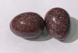 CDN1405 35*45mm egg-shaped jasper decorations wholesale