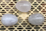 CDN306 30*40mm egg-shaped rose quartz decorations wholesale